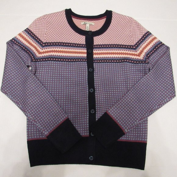 GH Bass & Co. Sweater Womens Button Front Cardigan  M - Picture 1 of 9